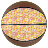Ballon De Basket Basket-ball Daisies d'été (Devant)