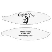 Ballon De Basket Basket-ball de graduation personnalisée, Nom perso (Panneaux)