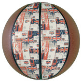 Ballon De Basket Basket-ball de la Poste de Londres (Vertical)