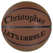 Ballon De Basket Basket-ball de taille complète (Devant)