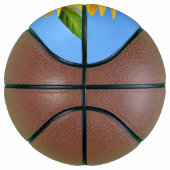 Ballon De Basket Basket-ball de tournesol jaune (Droite)