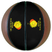 Ballon De Basket Basket-ball dim de bonne nuit (Vertical)