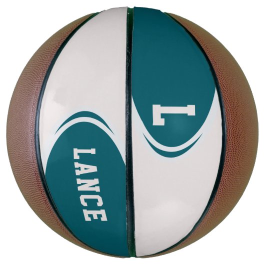 Ballon De Basket Basket-ball du Personalized (Vertical)