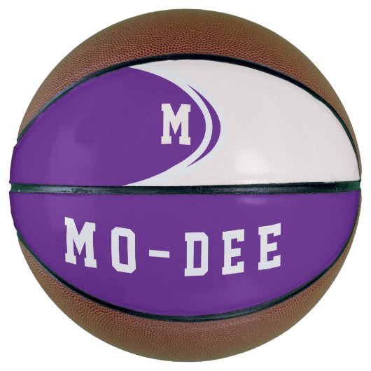 Ballon De Basket Basket-ball du Personalized (Devant)