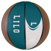 Ballon De Basket Basket-ball du Personalized (Vertical)