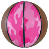 Ballon De Basket Basket-ball en camo rose (Vertical)
