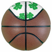 Ballon De Basket Basket-ball Feuille de trèfle vert (Droite)