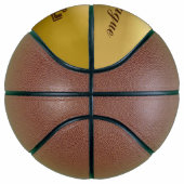Ballon De Basket Basket-ball Gold Metallic Look (Droite)