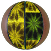 Ballon De Basket Basket-ball jaune (Vertical)