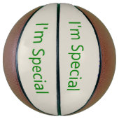 Ballon De Basket Basket-ball Je suis spécial (Vertical)