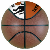 Ballon De Basket Basket-ball moderne avec numéro de nom d'équipe (Droite)