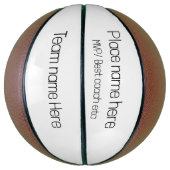 Ballon De Basket Basket-ball personnalisé (Vertical)