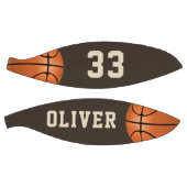 Ballon De Basket Basket-ball personnalisé avec le nom et le numéro  (Panneaux)