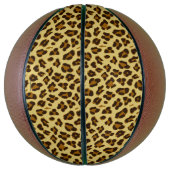 Ballon De Basket Basket-ball Poster de animal léopard (Vertical)