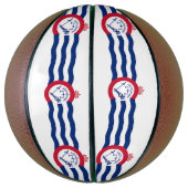 Ballon De Basket Basket complet avec Drapeau de Cincinnati, États-U (Vertical)