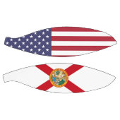 Ballon De Basket Basket complet avec Drapeau de Floride, États-Unis (Panneaux)