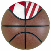 Ballon De Basket Basket complet avec Drapeau de l'Alabama, États-Un (Droite)