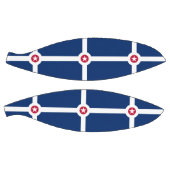 Ballon De Basket Basket complet avec Drapeau d'Indianapolis, États- (Panneaux)