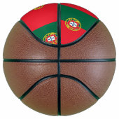 Ballon De Basket Basket complet avec drapeau du Portugal (Droite)