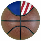 Ballon De Basket Basket complet avec drapeau du Vermont (Droite)