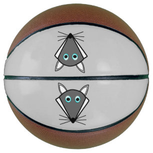 Ballon De Basket Basket de loup d'Halloween mignon