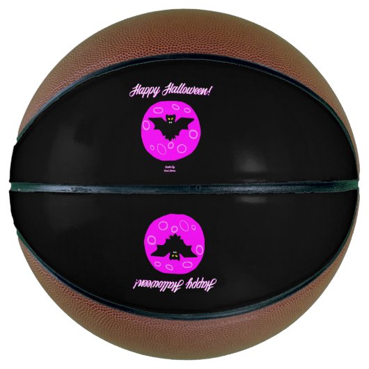 Ballon De Basket Basket d'Halloween (Devant)