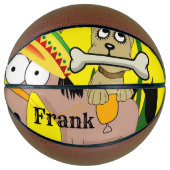 Ballon De Basket Basket mexicain Donkey Dog Sombrero (Devant)