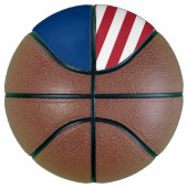 Ballon De Basket Basketball complet avec Drapeau de l'Idaho, États- (Droite)