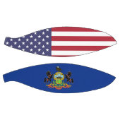 Ballon De Basket Basketball complet avec Drapeau de Pennsylvanie, U (Panneaux)