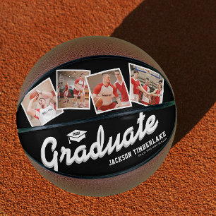 Ballon De Basket Basketball de fin d'études personnalisé « Diplômé