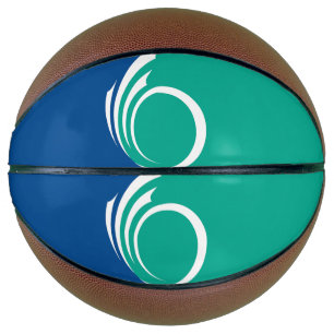 Ballon De Basket Basketball de taille réelle avec le drapeau d'Otta