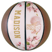 Ballon De Basket Basketball Luxury Girl Anniversaire (Vertical)