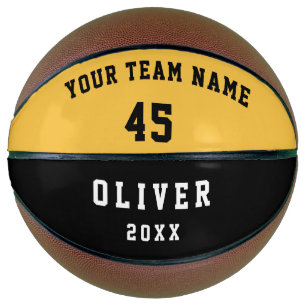 Ballon De Basket Basketball Personnalisé Équipe Nom Joueur Numéro J