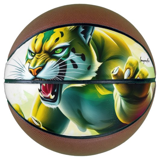 Ballon De Basket Basketball Personnalisé Taille Réelle (Devant)