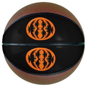 Ballon De Basket Baskets de corbeaux d'Halloween