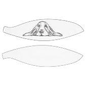 Ballon De Basket basset blanc (Panneaux)