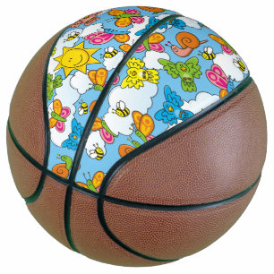 Ballon De Basket Bébé Animaux Arrière - plan