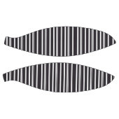 Ballon De Basket Belles rayures blanches noires (Panneaux)