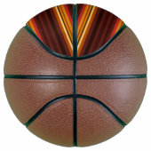 Ballon De Basket Belles rayures vintages (Droite)