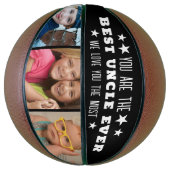 Ballon De Basket Best Uncle Ever We Love You 3 Photo Collage (Vertical)