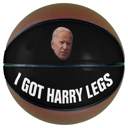Ballon De Basket BIDEN FUNNY J'AI DES JAMBES HARRY Basketballs (Devant)