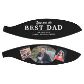 Ballon De Basket Black Best Papa père 3 Photo Collage (Panneaux)