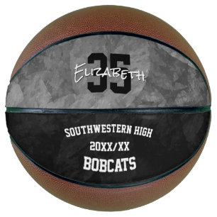 Ballon De Basket Black gris équipe couleurs sport saison gardien