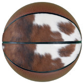 Ballon De Basket Blanc Brown (Devant)