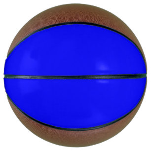 Ballon De Basket Bleu (couleur unie)