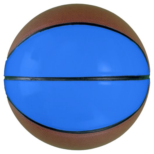Ballon De Basket Bleu (Crayola) (couleur solide) (Devant)