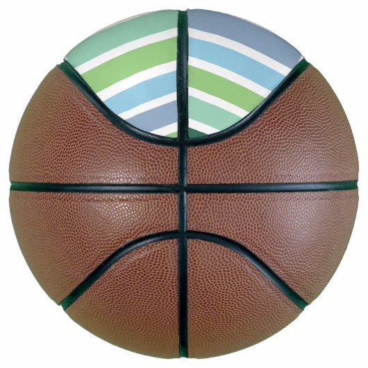 Ballon De Basket Bleu et vert (Droite)