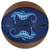 Ballon De Basket Bleu marin (Devant)