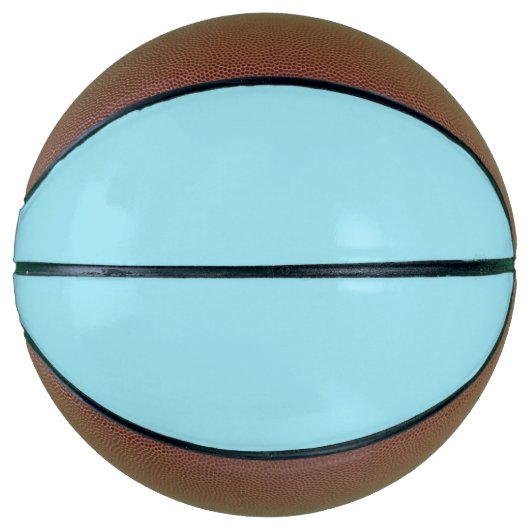 Ballon De Basket Blizzard bleu couleur solide (Devant)