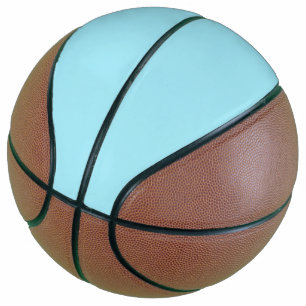 Ballon De Basket Blizzard bleu couleur solide
